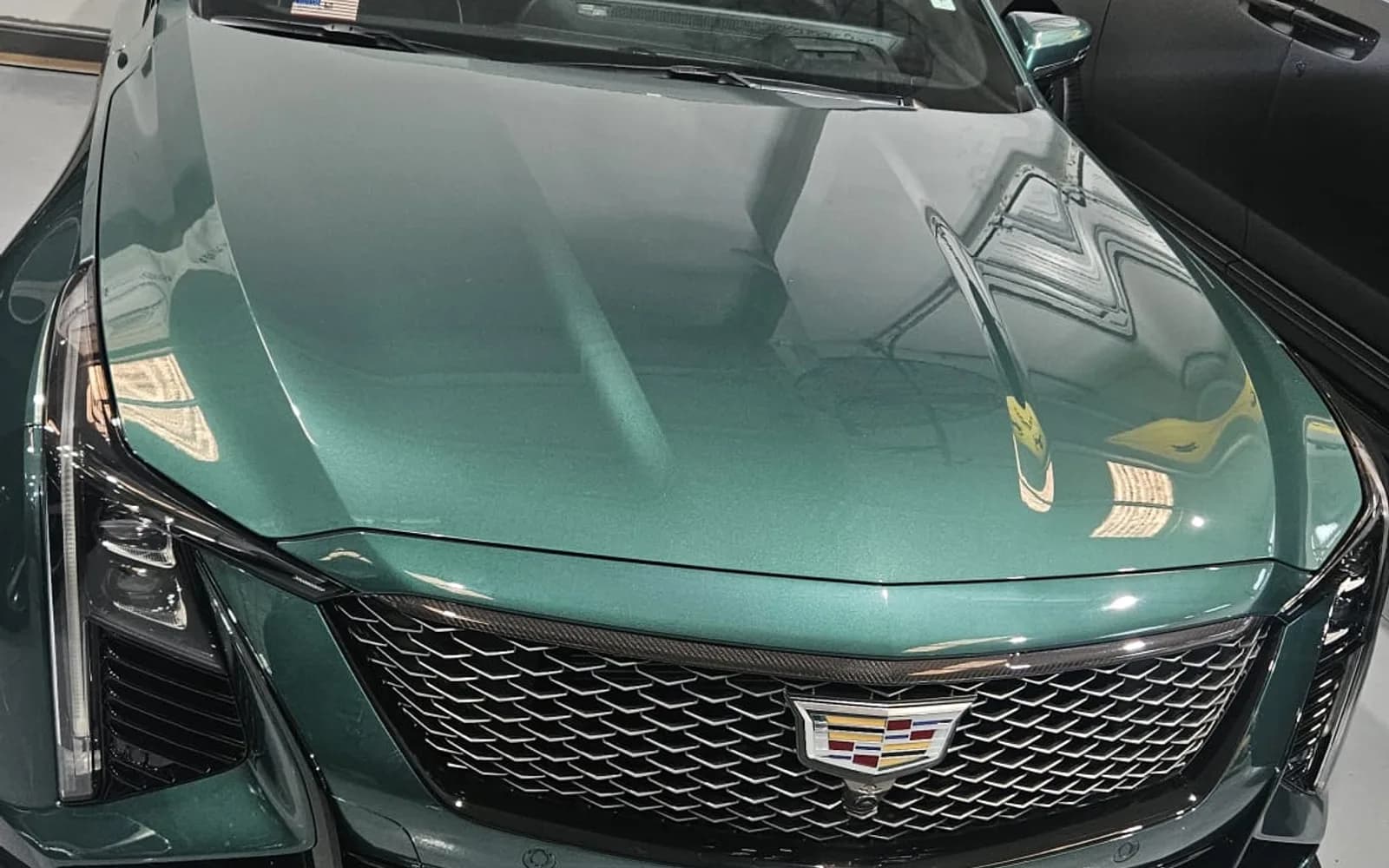 2026 Cadillac CT5-V Blackwing in metallic green