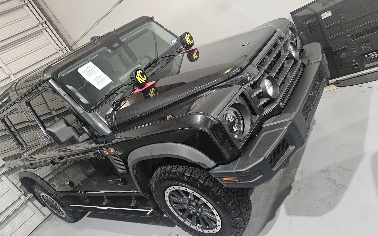 2024 Ineos Grenadier Fieldmaster in black with KC lights