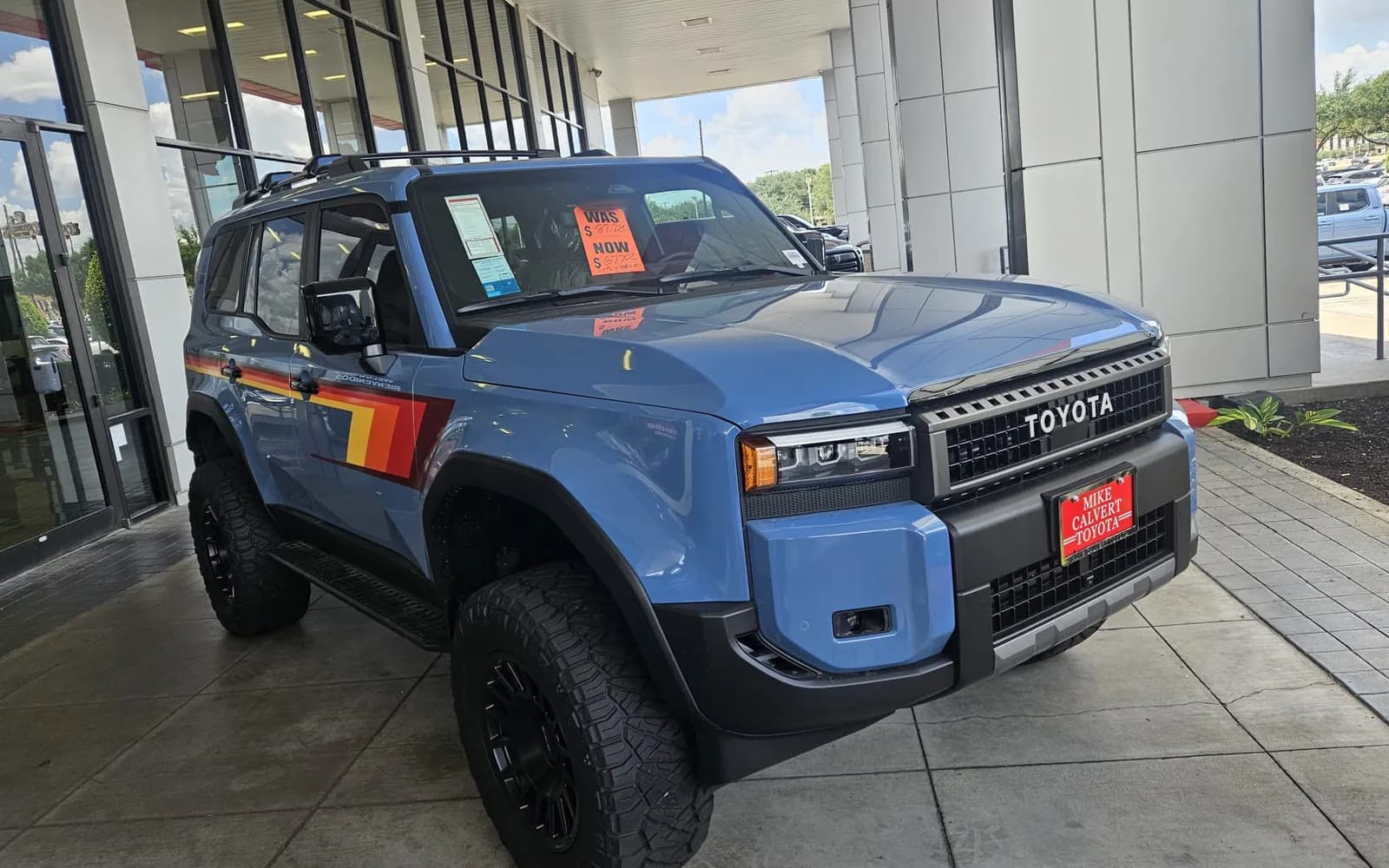 2026 Toyota Land Cruiser in Heritage Blue