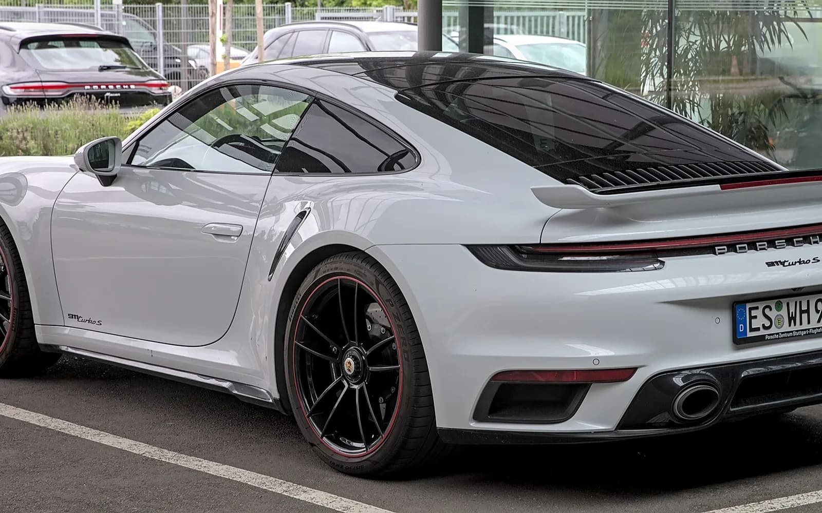 Porsche 911 Turbo S sports car