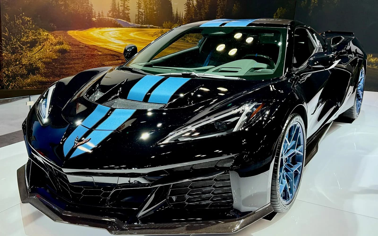 New 2025 Chevrolet Corvette ZR1 Coupe 3LZ in black